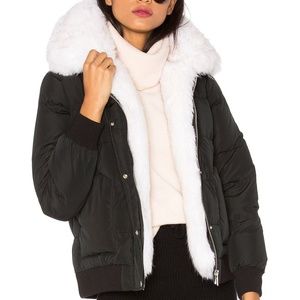 LPA Coat with Faux Fur Trim 112